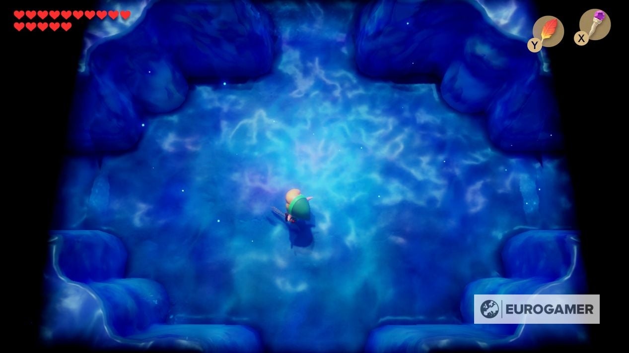 Zelda Link's Awakening Wind Fish's Egg maze solution, final boss